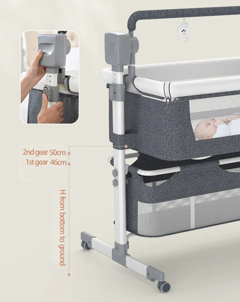 Electric Baby Crib Cradle