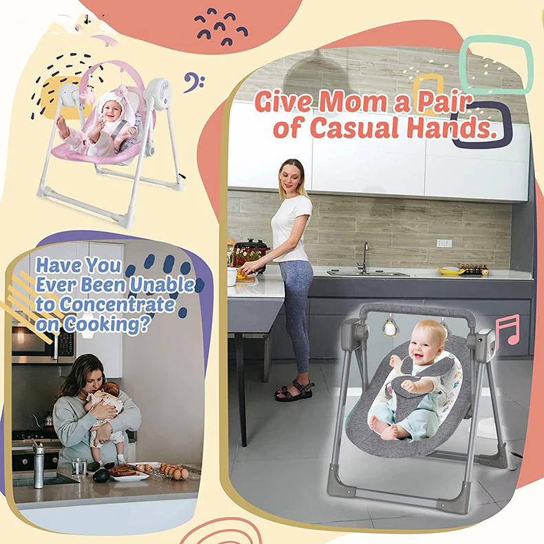 Release the cradle from mother's hands